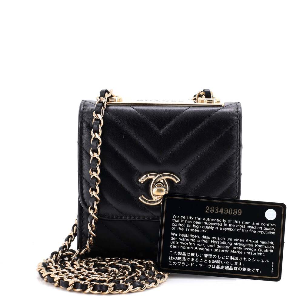 Chanel Trendy Cc Clutch With Chain #249654C31B - Picture 2 of 7